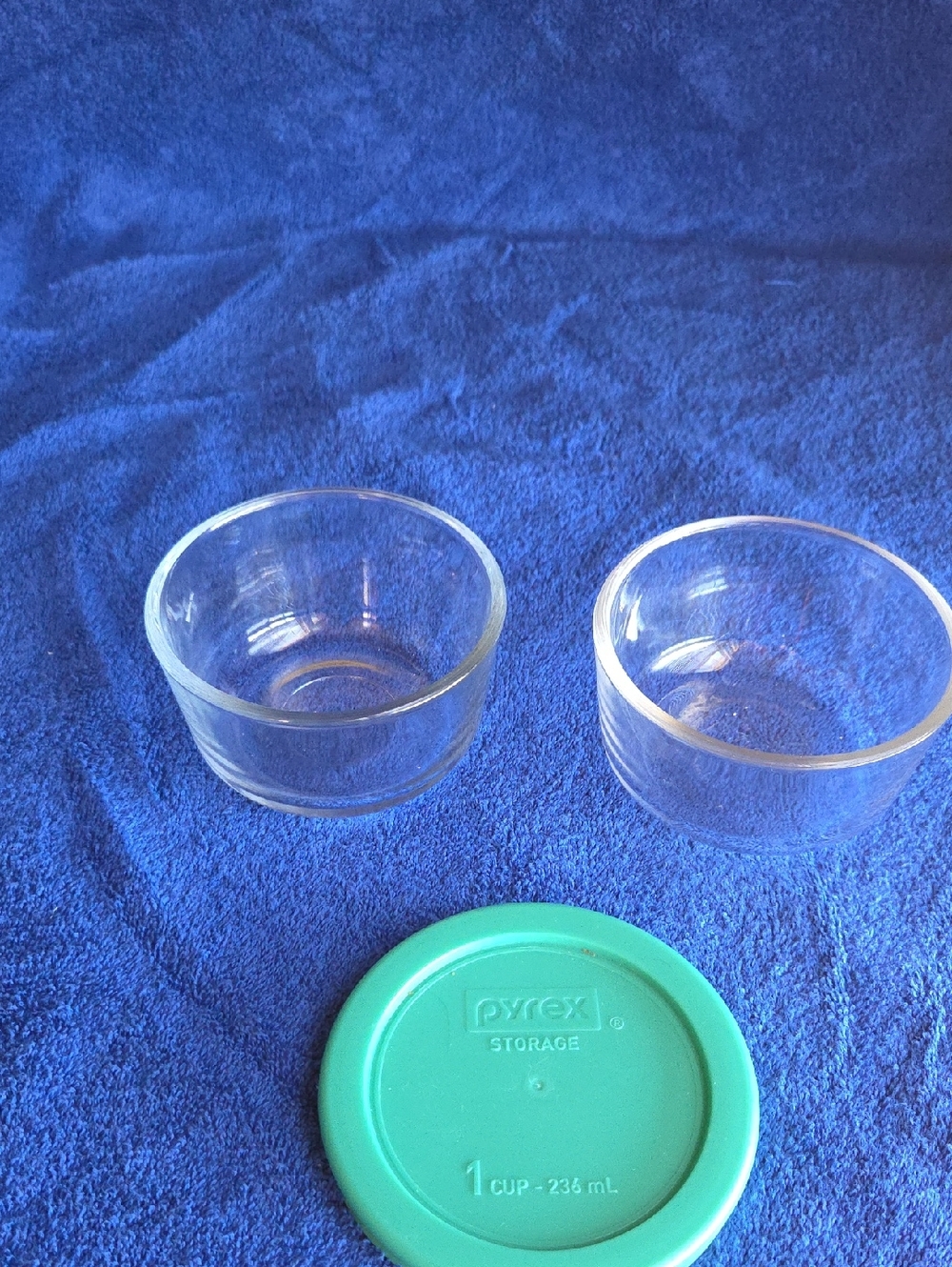 Two 1 Cup Dishes